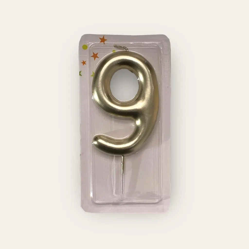 Golden Candle Number 9